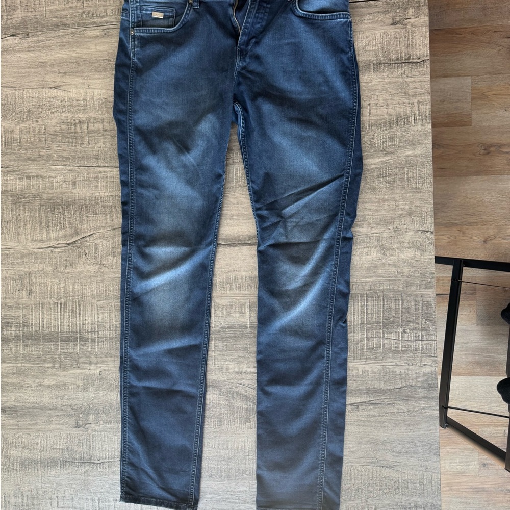 Hugo Boss Delaware3 Slim Fit Stretch Jeans 35/34 - Blue